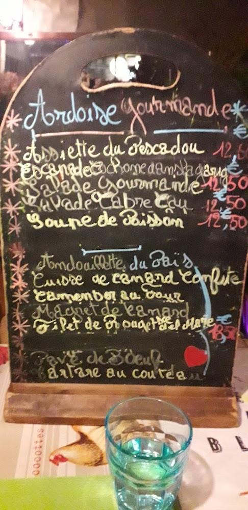 Le Relais Bleu - Menu Image 4